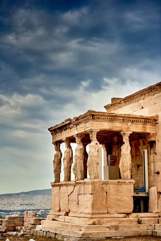 Parthenon in Greece