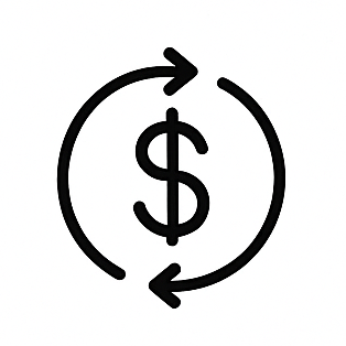 Cost Reduction Icon
