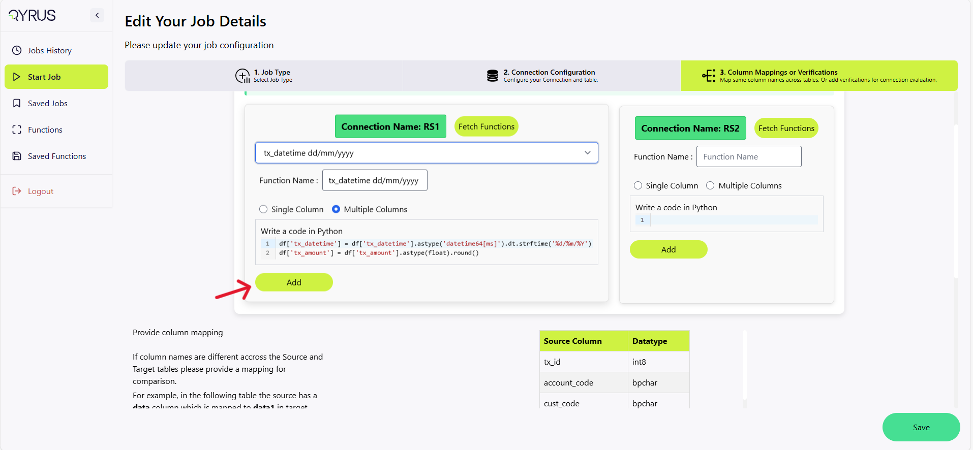 Custom Functions UI