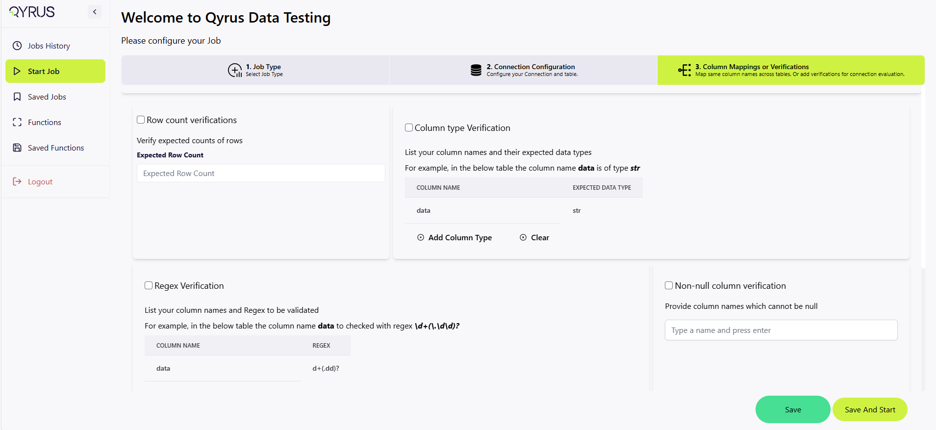Evaluate Source UI