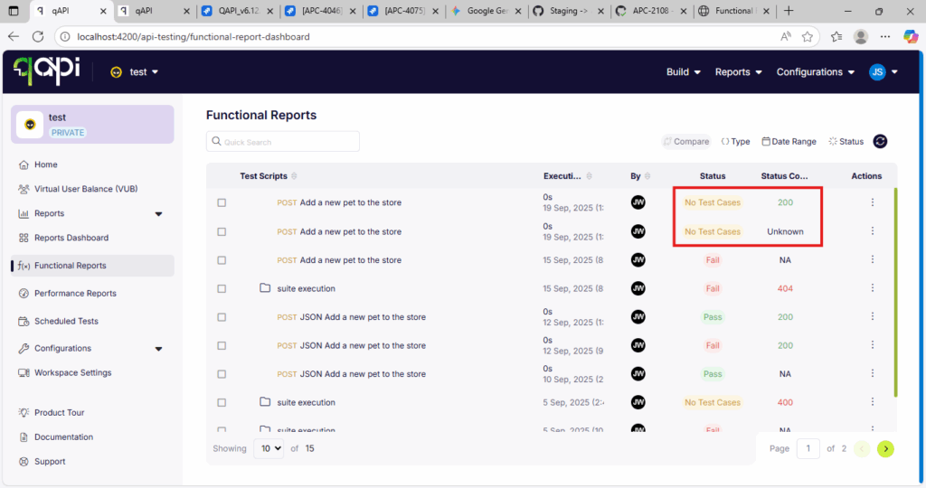 qAPI Report Views