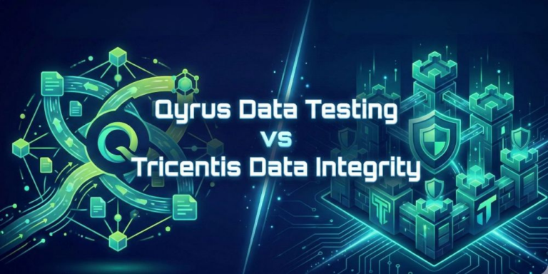 Qyrus Data Testing and Tricentis compare