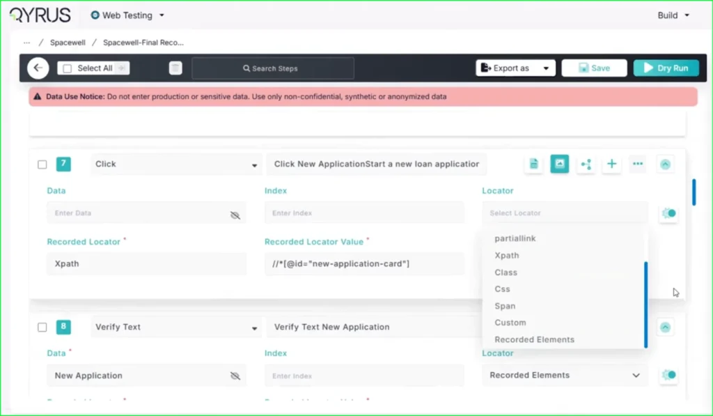 View-Recorded-Locators
