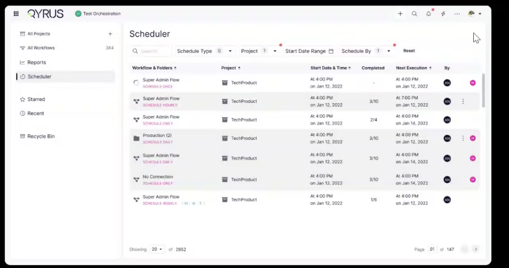 Execute Multiple Workflows Simultaneously