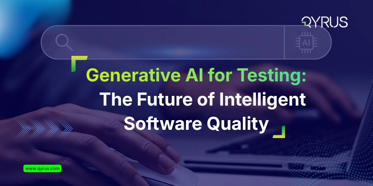 Featured Image-Generative AI for Testing