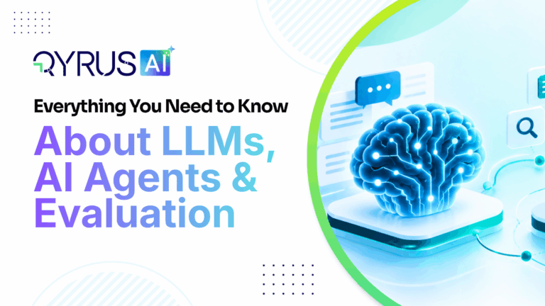 Everything you need to know about LLM, AI agents and Evaluation